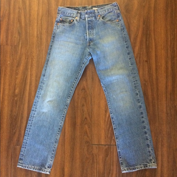 Vintage Levi's Levis 501 Jeans Button Fly - Picture 1 of 8